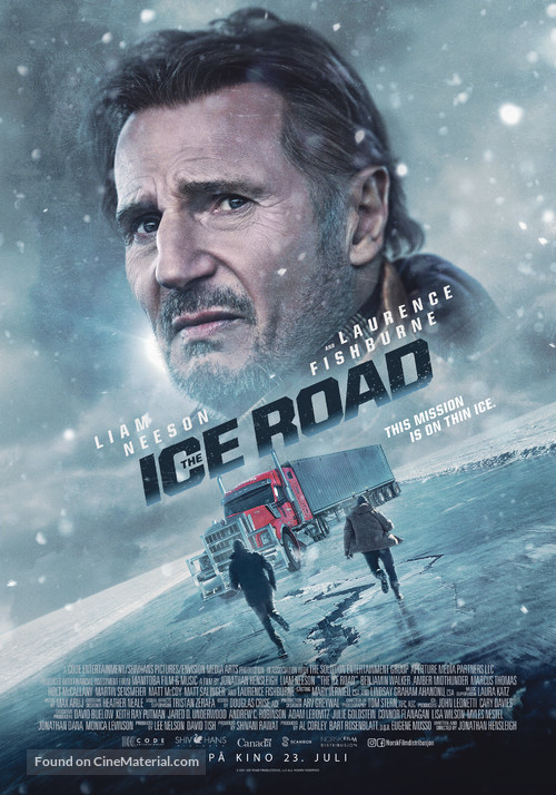 The Ice Road - Norwegian Movie Poster