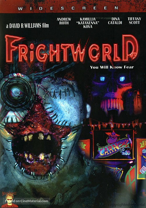 FrightWorld - DVD movie cover