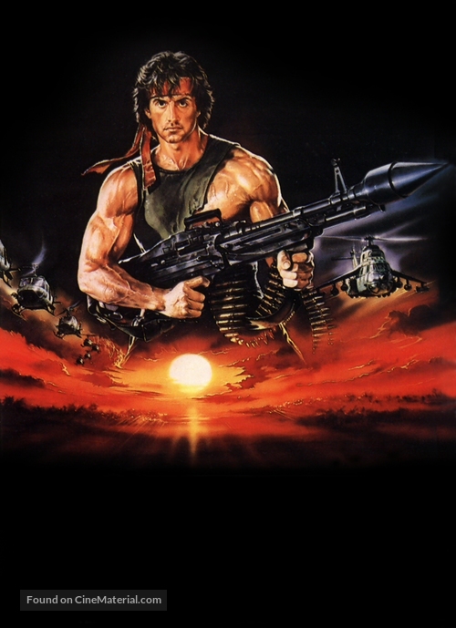 Rambo: First Blood Part II - Key art