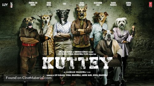 Kuttey - Indian Movie Poster