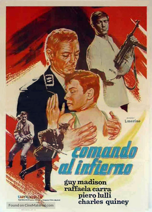 Comando al infierno - Spanish Movie Poster