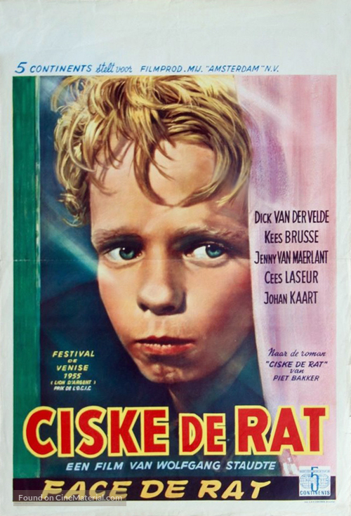 Ciske de Rat - Belgian Movie Poster