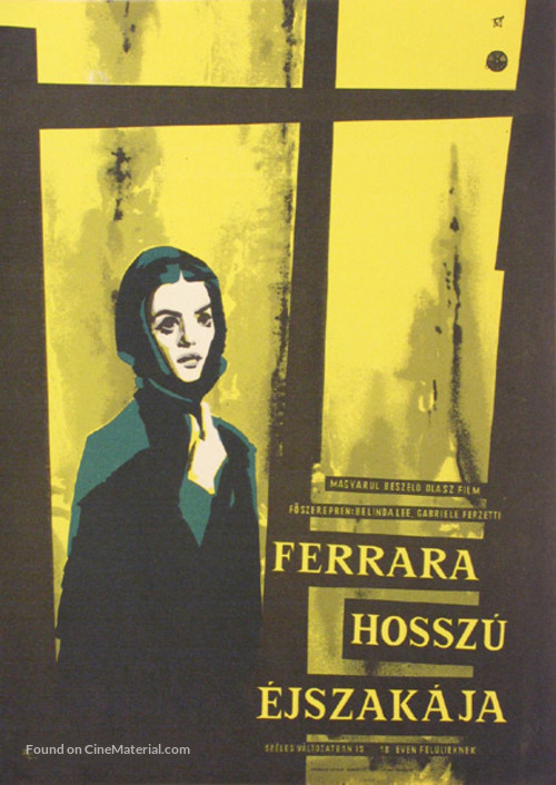 Lunga notte del &#039;43, La - Hungarian Movie Poster