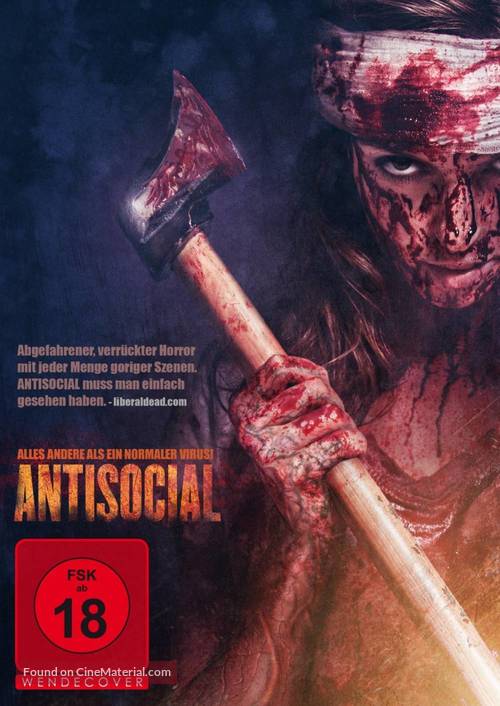 Antisocial - German Movie Cover