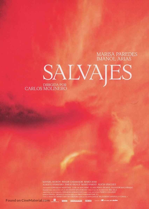 Salvajes - Spanish poster
