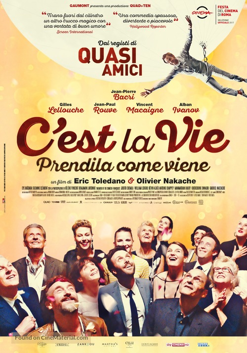 Le sens de la f&ecirc;te - Italian Movie Poster