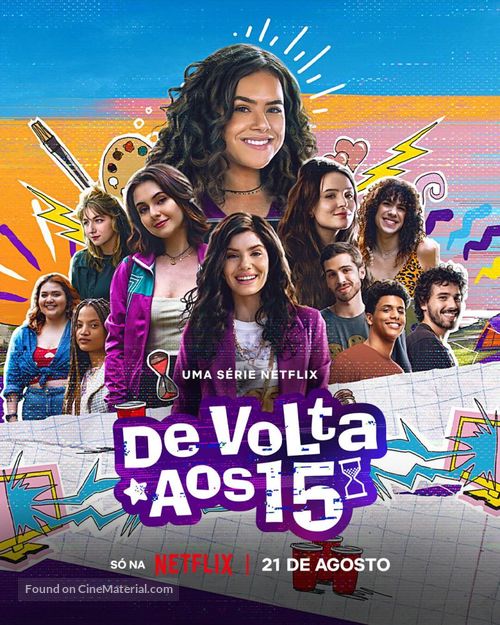 &quot;De Volta aos 15&quot; - Brazilian Movie Poster