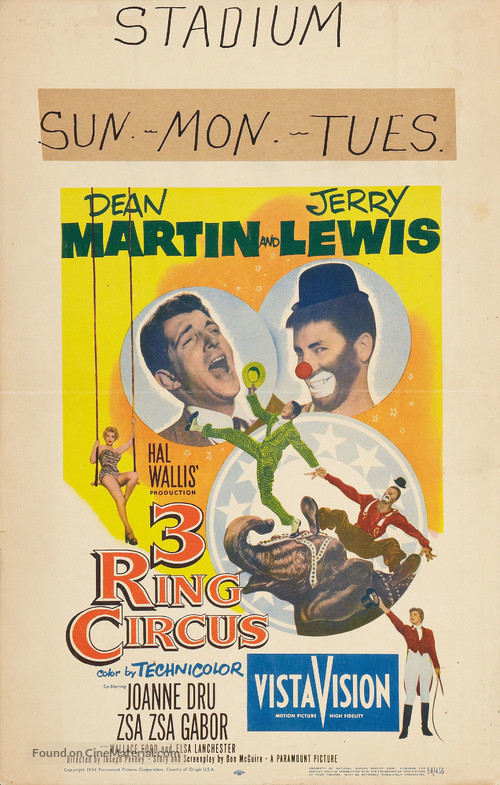 3 Ring Circus - Movie Poster