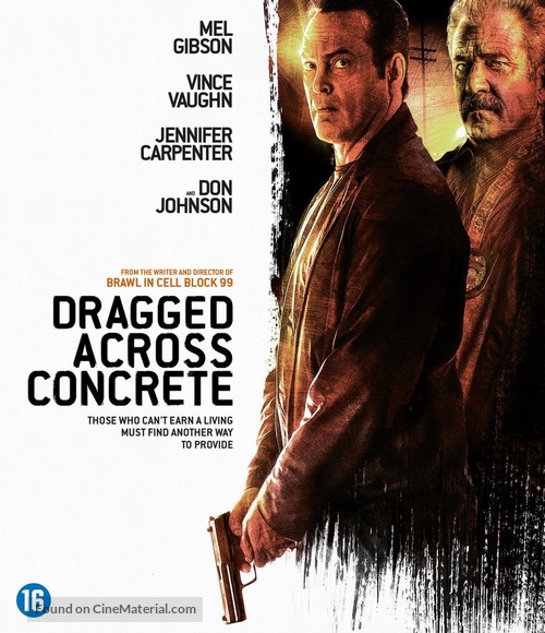 Dragged Across Concrete - Dutch DVD movie cover