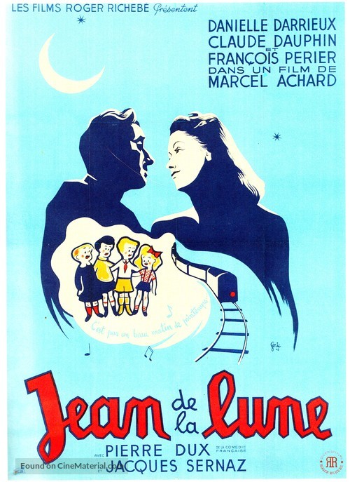 Jean de la Lune - French Movie Poster