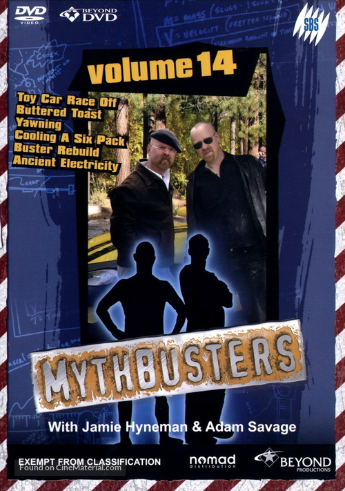 &quot;MythBusters&quot; - Australian Movie Cover