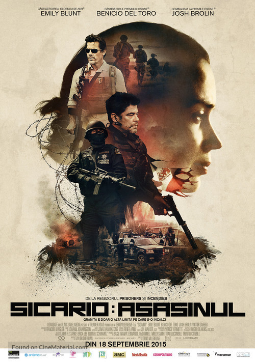 Sicario - Romanian Movie Poster