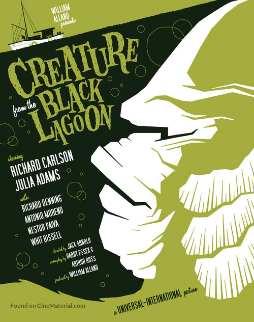 Creature from the Black Lagoon - Homage movie poster