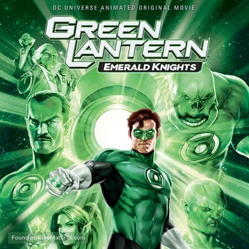 Green Lantern: Emerald Knights - Movie Cover