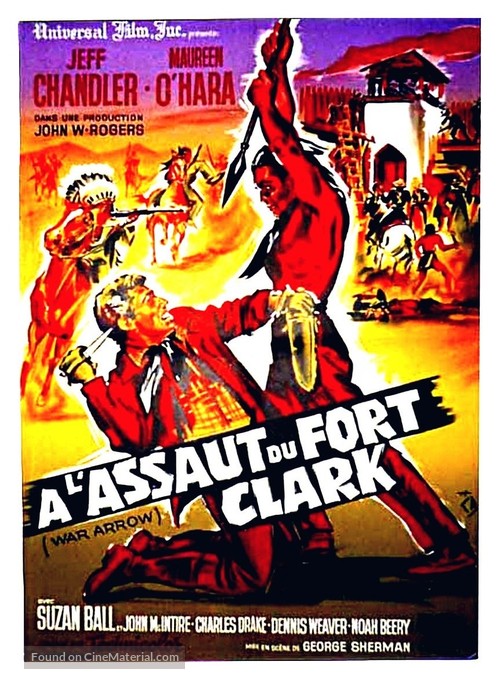 War Arrow - French Movie Poster
