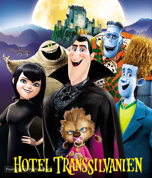 Hotel Transylvania - German Blu-Ray movie cover