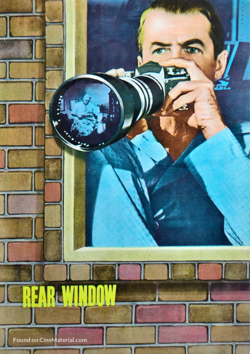 Rear Window - Japanese Movie Poster