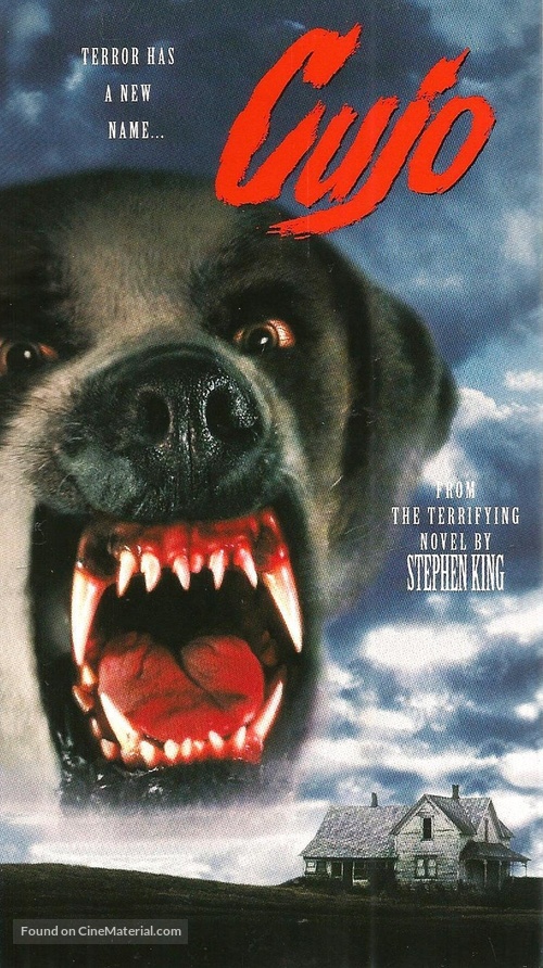 Cujo - VHS movie cover