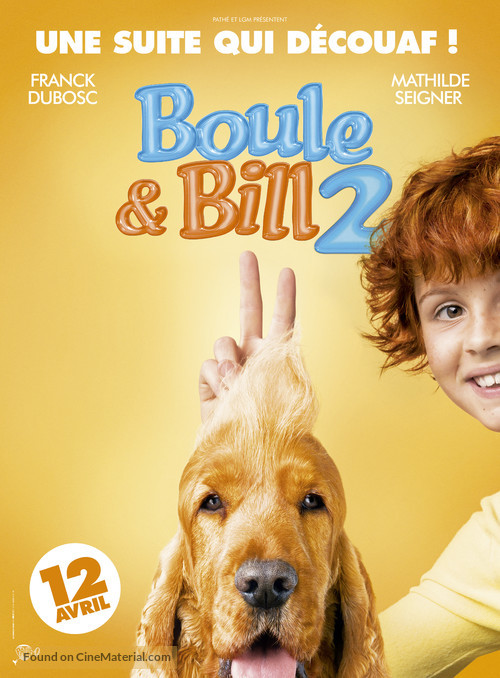Boule &amp; Bill 2 - French Movie Poster