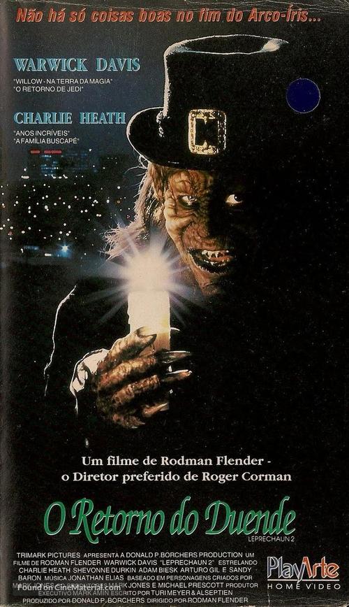 Leprechaun 2 - Brazilian VHS movie cover