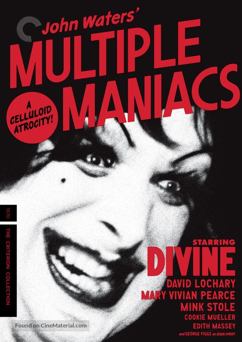 Multiple Maniacs - DVD movie cover
