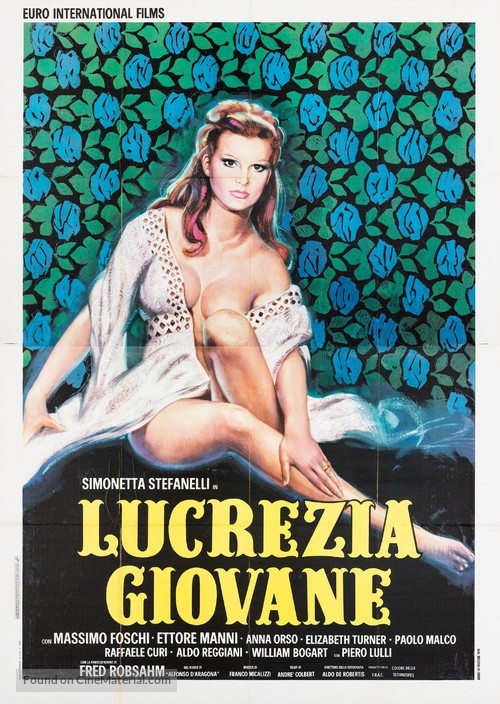Lucrezia giovane - Italian Movie Poster