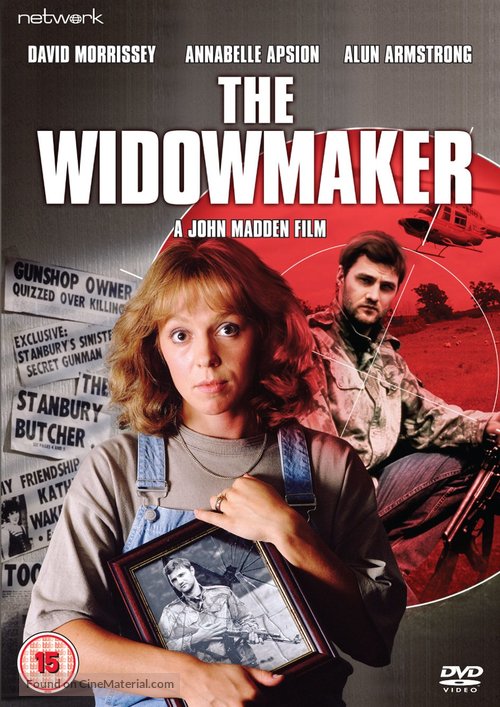 The Widowmaker - British DVD movie cover
