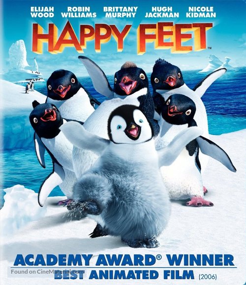 Happy Feet - Blu-Ray movie cover