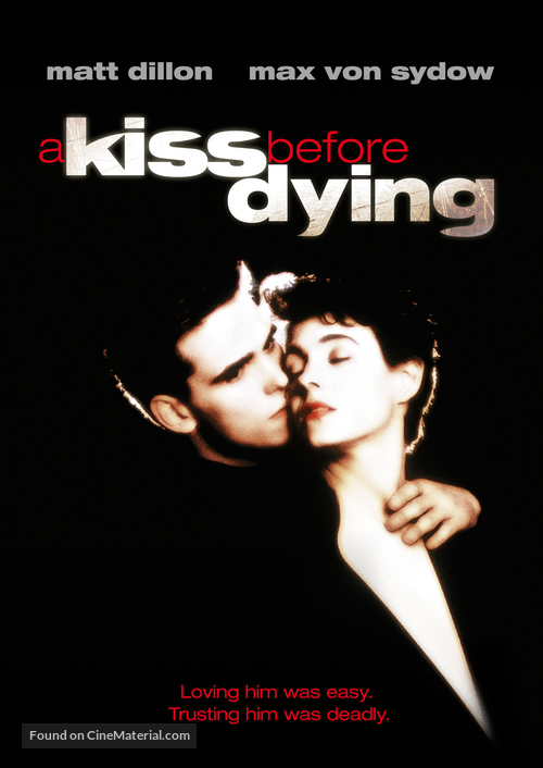 A Kiss Before Dying - Swedish Movie Poster