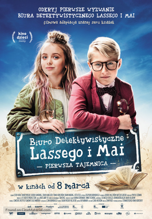LasseMajas detektivbyr&aring; - Det f&ouml;rsta mysteriet - Polish Movie Poster