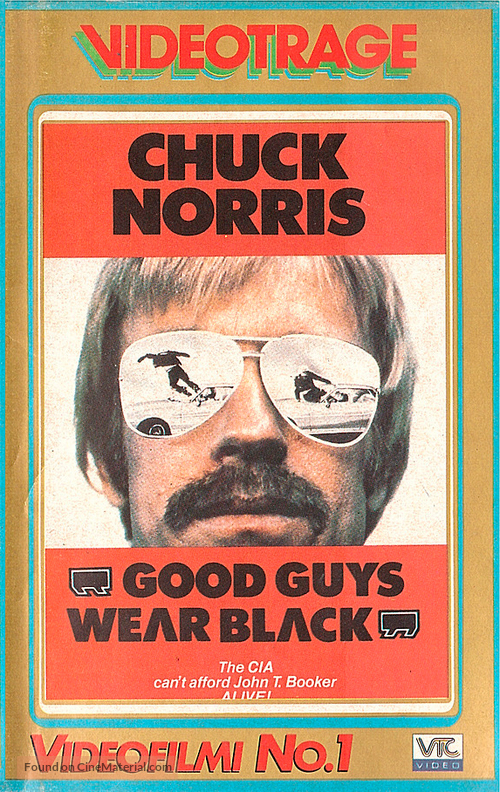 Good Guys Wear Black - Finnish VHS movie cover