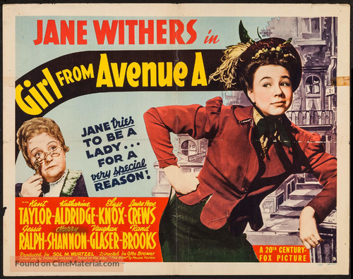 Girl from Avenue A - Movie Poster