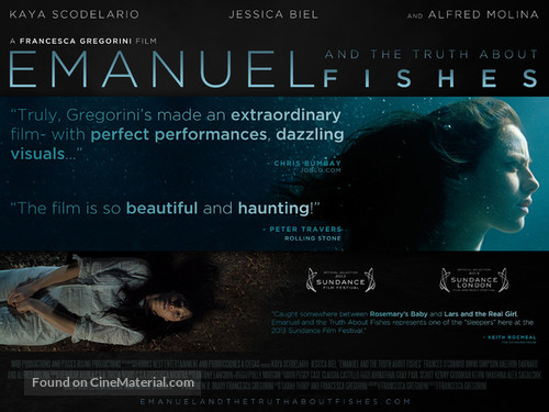 Emanuel and the Truth about Fishes - British Movie Poster