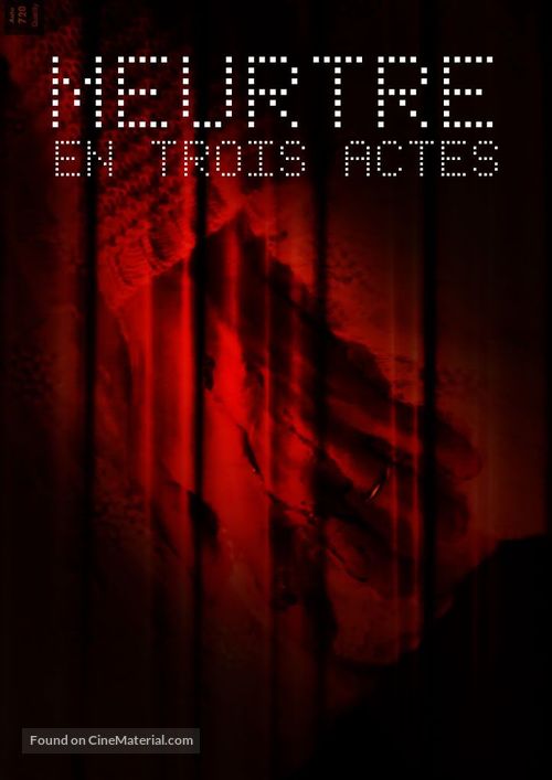 Meurtre en trois actes - French Movie Cover
