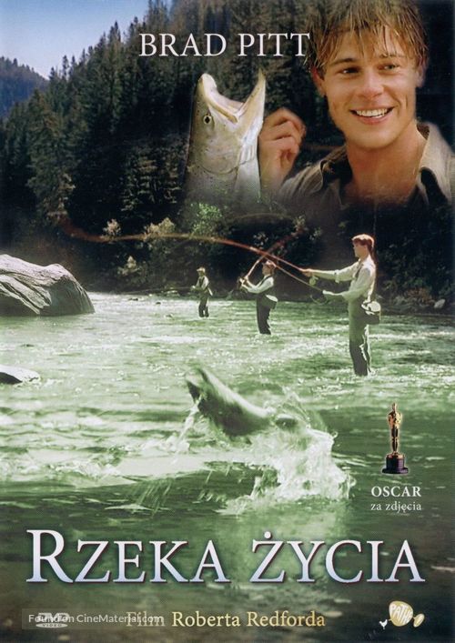 A River Runs Through It - Polish Movie Cover