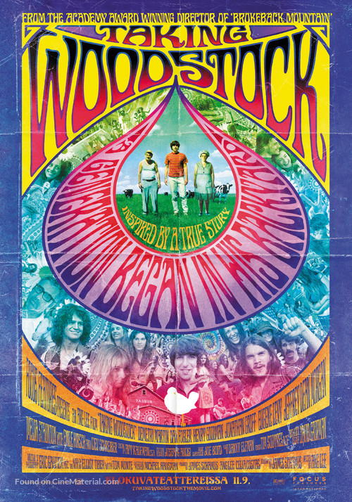 Taking Woodstock - Finnish Movie Poster
