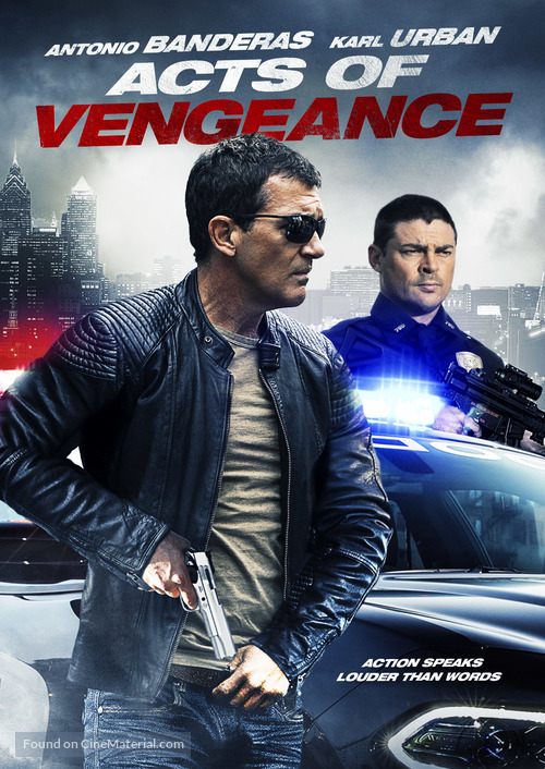 Acts of Vengeance - Canadian DVD movie cover