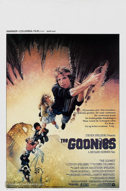 The Goonies - Belgian Movie Poster