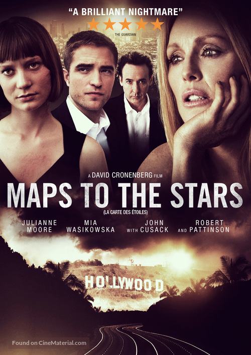 Maps to the Stars - Canadian Movie Cover