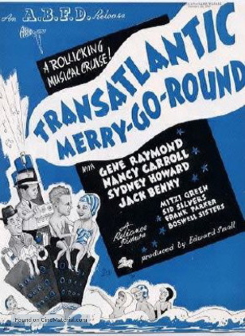 Transatlantic Merry-Go-Round - British Movie Poster