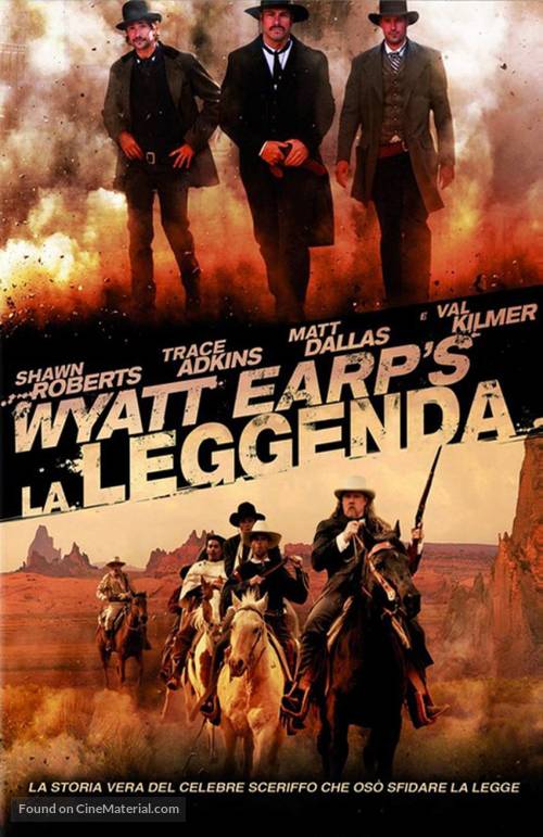 Wyatt Earp&#039;s Revenge - Italian DVD movie cover
