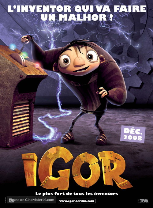 Igor - French Movie Poster