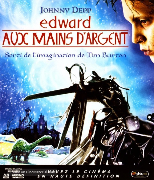 Edward Scissorhands - French Blu-Ray movie cover