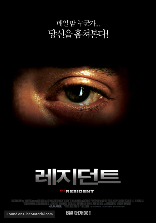The Resident - South Korean Movie Poster