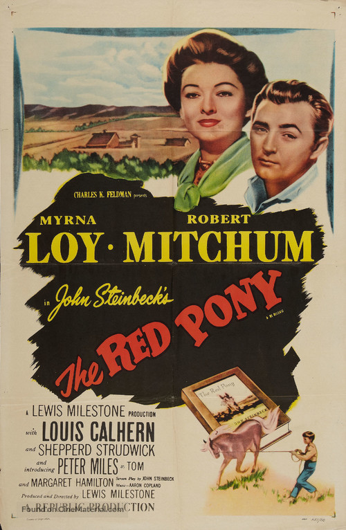 The Red Pony - Re-release movie poster