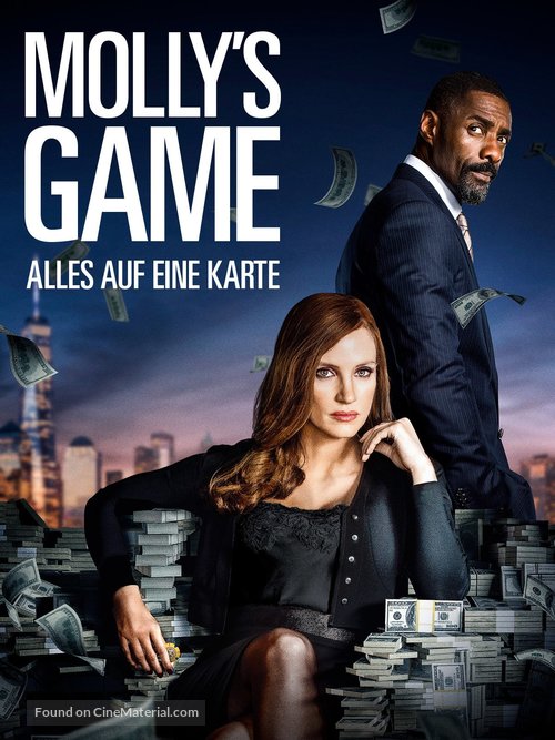 Molly&#039;s Game - German Movie Cover