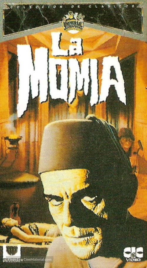The Mummy - Spanish VHS movie cover