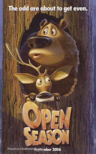 Open Season - Advance movie poster