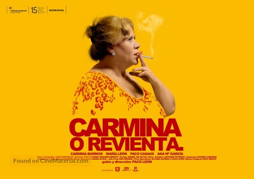 Carmina o revienta - Spanish Movie Poster