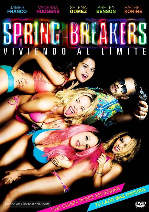 Spring Breakers - Mexican Movie Cover
